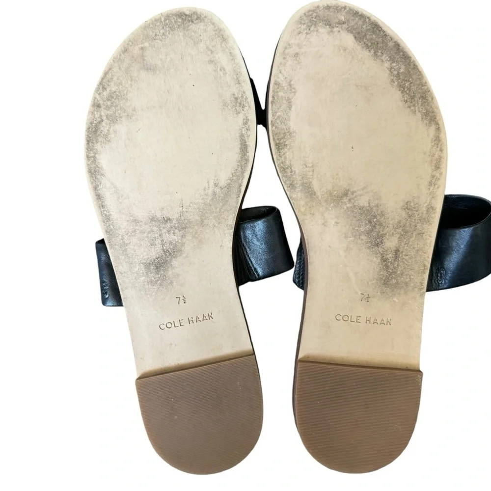 Cole Haan - Findra Strappy Flat Sandal Sz 7.5 - Picture 9 of 12